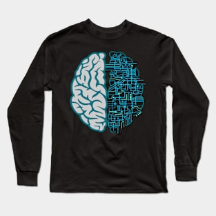 Cyber Brain Long Sleeve T-Shirt